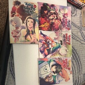Manga The Rising of the Shield Hero Volumes - Colorful Anime Covers